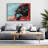Travel Buddy - Gray Framed Canvas Art for Home Decor