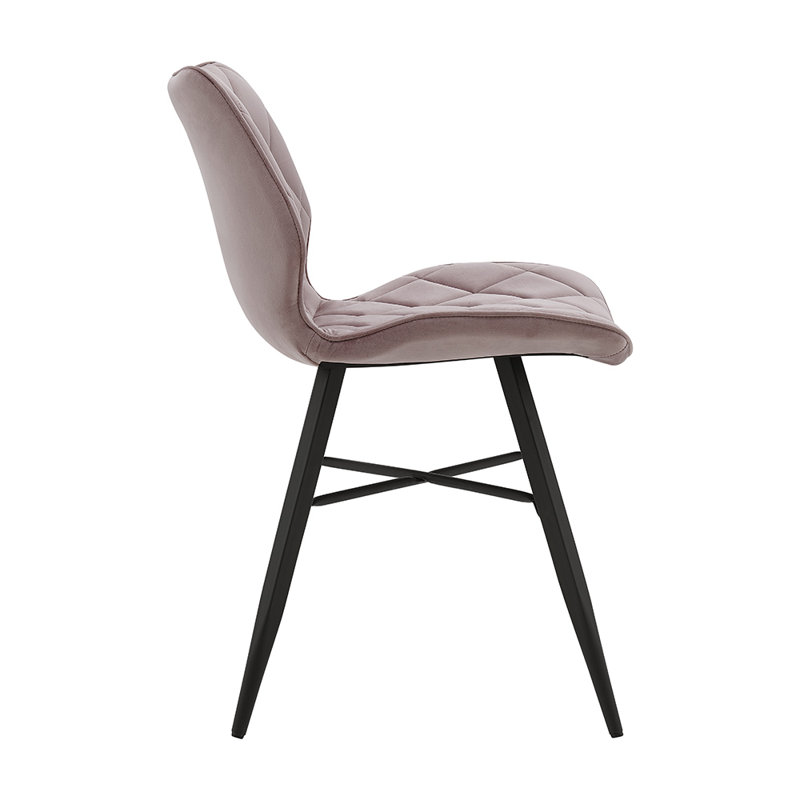 Seery Upholstered Dining Chair, Pink