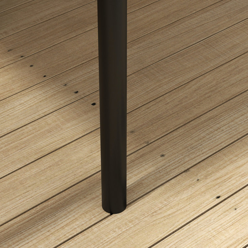 Housse de remplacement pour pavillon de jardin 10 pi x 13 pi, gris, système de circulation d'air et de drainage, toit extérieur - remplacement du dessus 13 pi, avec trous de ventilation, structure