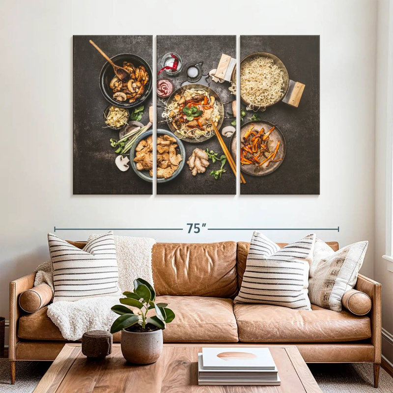 Nouilles Yarlin Asian Cuisine, H 42 po x l 65 po