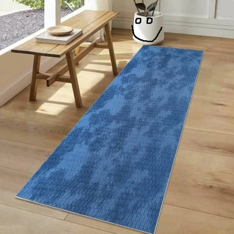 Geometric Area Rug, Rectangle 60 x 110cm