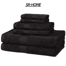 SR-HOME Luxury 6 Piece Towel Set