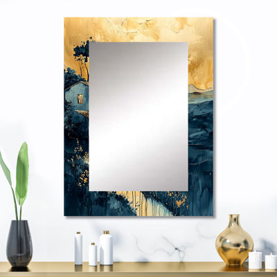 «Istanbul Gold Cappadocian Sunrise III», grand miroir mural industriel, impression sur métal