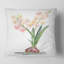Carré, jacinthe florissante au printemps - Coussin décoratif à imprimé traditionnel-60158151