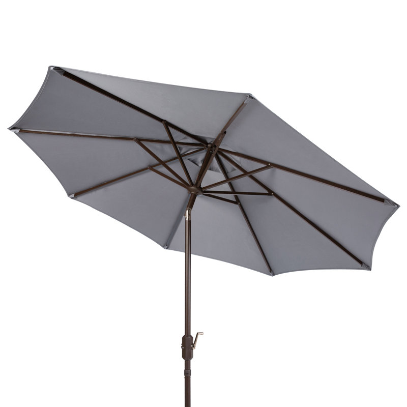 Parasol de marché, Gris, 100.79" W x 100.79" D