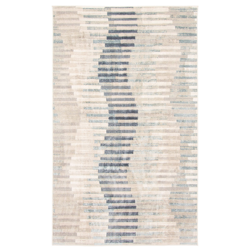 Kalliope Beige Rug, Rectangle 5' x 8'