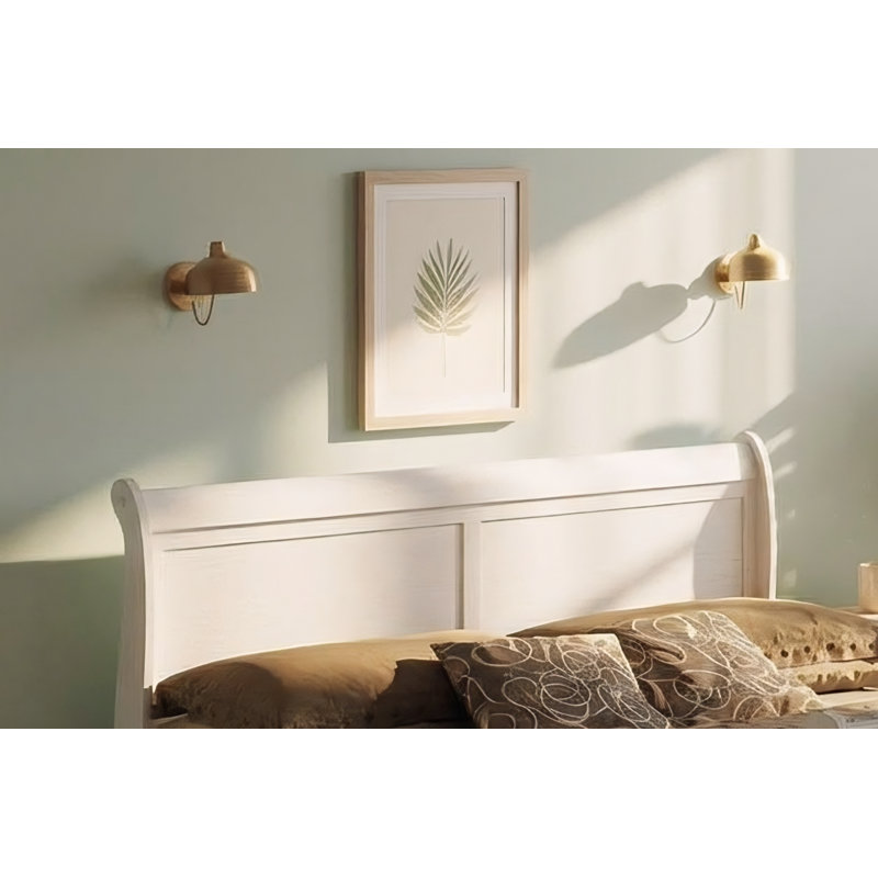 Lit-bateau Roskilde, Blanc, Double