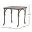 Table d'appoint en aluminium, ensemble de 2