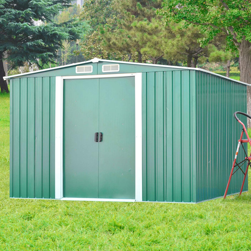 8ft. x 6ft. Apex Metal Shed