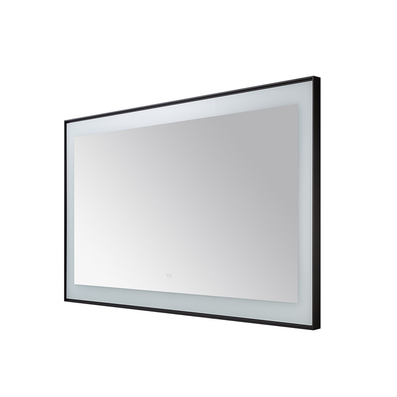 Lexington l 60 po x H 36 po x P 2,28 po, miroir lumineux à cadre mince, désembueur, éclairage à 3 températures de couleur, installation murale verticale ou horizontale