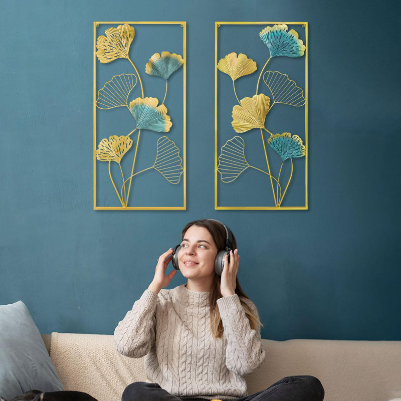 2 Piece No Frame Print on Metal