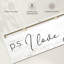 P.S. «I Love You», impression sur toile-1607478886