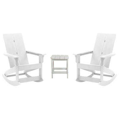 Plastic / Acrylic Rocking Chair