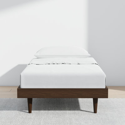 Wojcik Modern Wooden Bed Frame