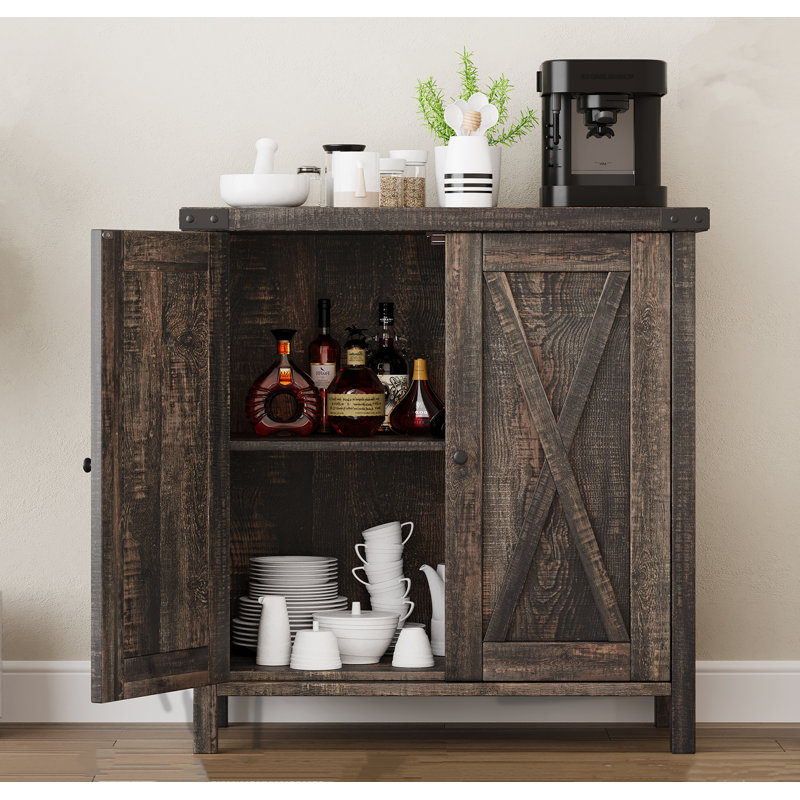 Rectangle Accent Cabinet, Oak