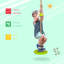 Zoomie Kids Plastic Zipline