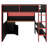 All-in-One Loft Bed with Desk, Lights & Charging Station-1528519278