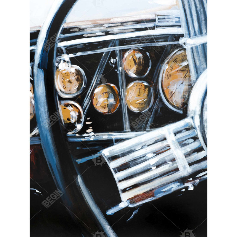 Vintage car interior Bath Mat with Non-Slip Backing - Quick Dry Memory Foam Bathroom Rug - Absorbent - Modern Plush Spa-Style - Machine Washable