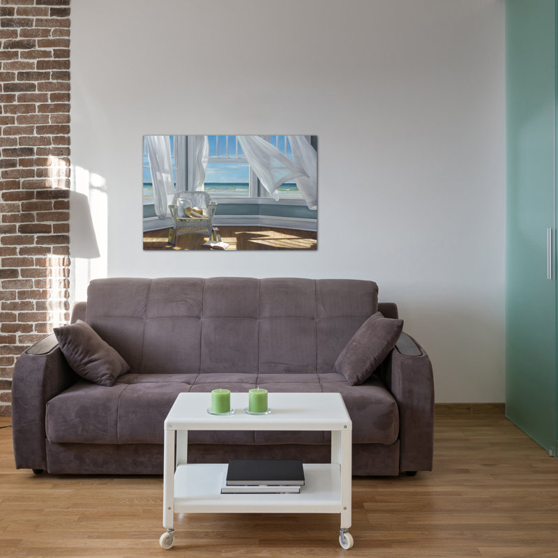 Estampe numérique sur toile tendue avec châssis « Gentle Reader Gallery », H 26 po x l 40 po x P 1,5 po, Toile tendue