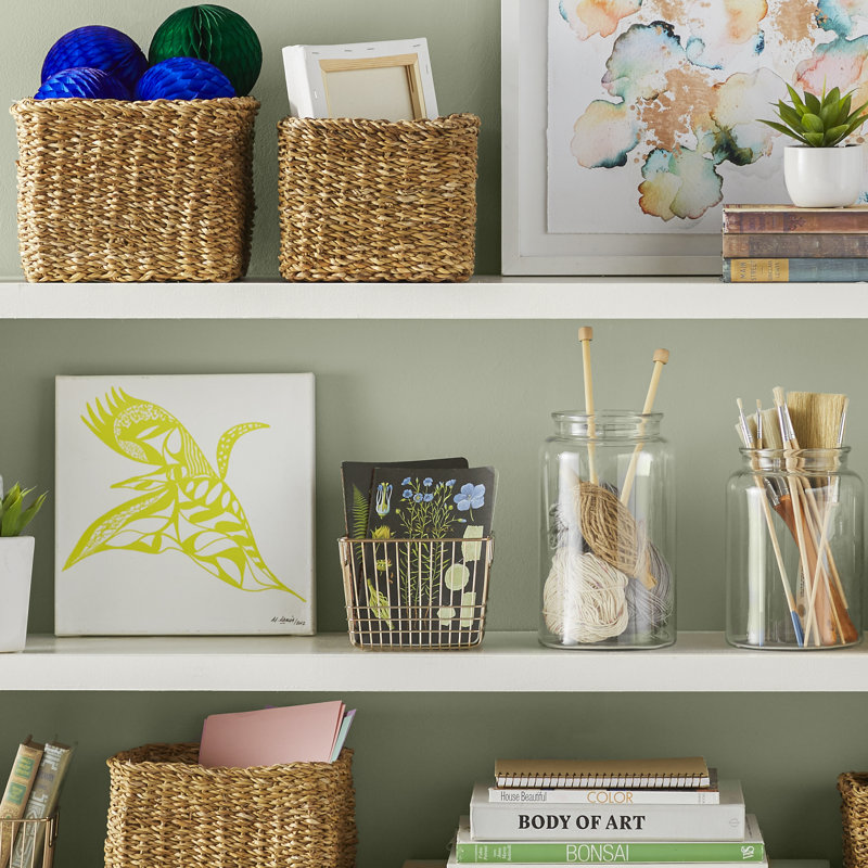 Charton 3-Piece Handmade Seagrass Nesting Basket Set