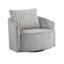 Fauteuil d'appoint pivotant en chenille 40,5 po Madera