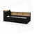 Black with Drawers
