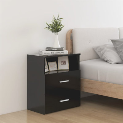 Govanny 2 Drawer Bedside Table