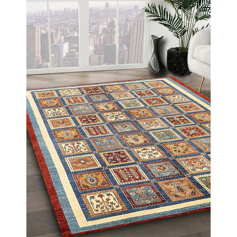 Tapis abstrait moderne 379, Rectangle 6 pi x 9 pi