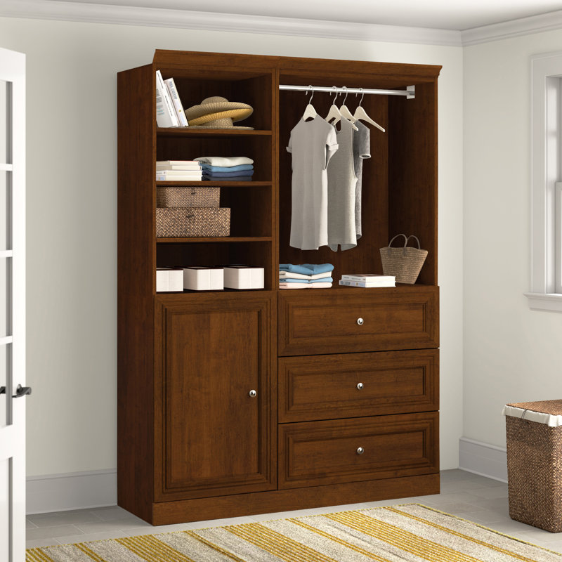 Tour pour garde-robe l 61 po Alvaretta, Blanc