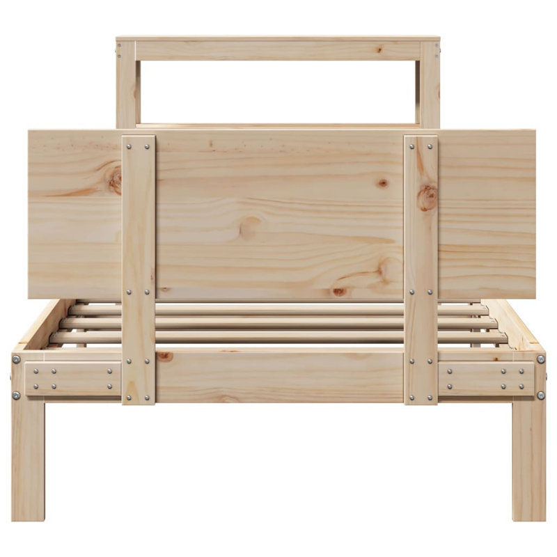 Clarkson Bed, natural, Single (3')