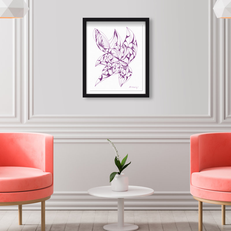 Manuel Roman - Starfish Shadowbox Abstract Print by Oliver Gal, Black Frame, 10 x 15, 37.5"H x 31.5"W, Black Shadowbox