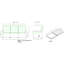 190.5cm Wide Patio Sofa with Cushions
