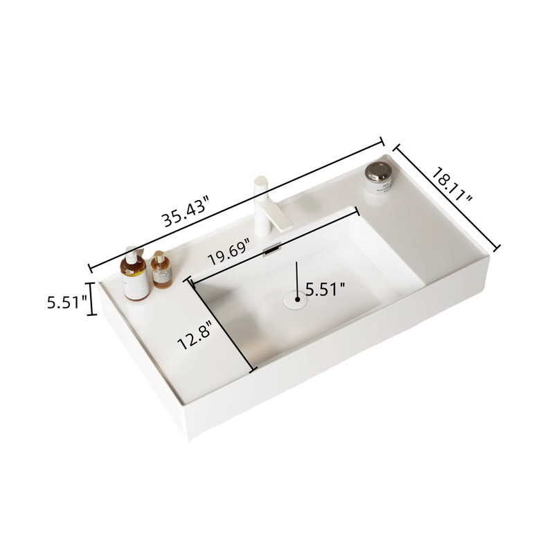 Meuble-lavabo chic avec des caractéristiques exceptionnelles et beaucoup de rangement