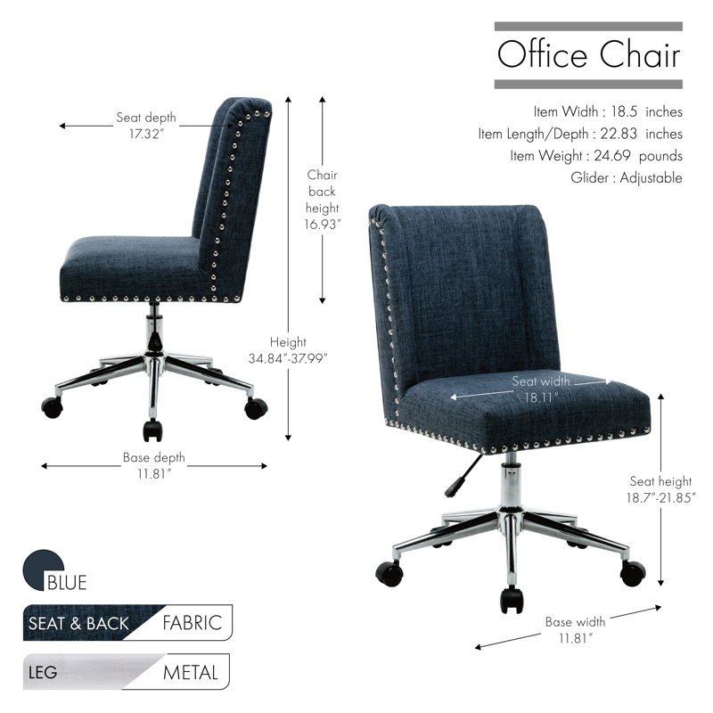 Niagara Office Chair, Blue