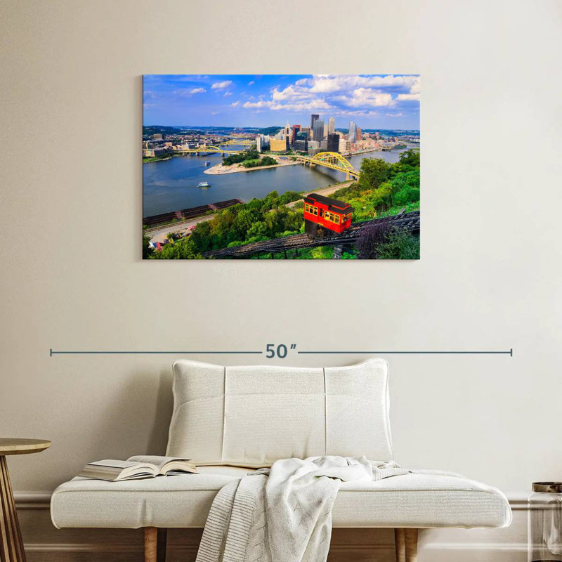 Vue de Nicci de Pittsburgh, H 24 po x l 36 po
