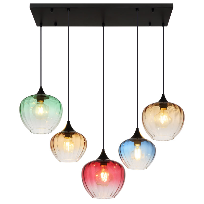 Dashira 5 - Light Matte Black Pendant