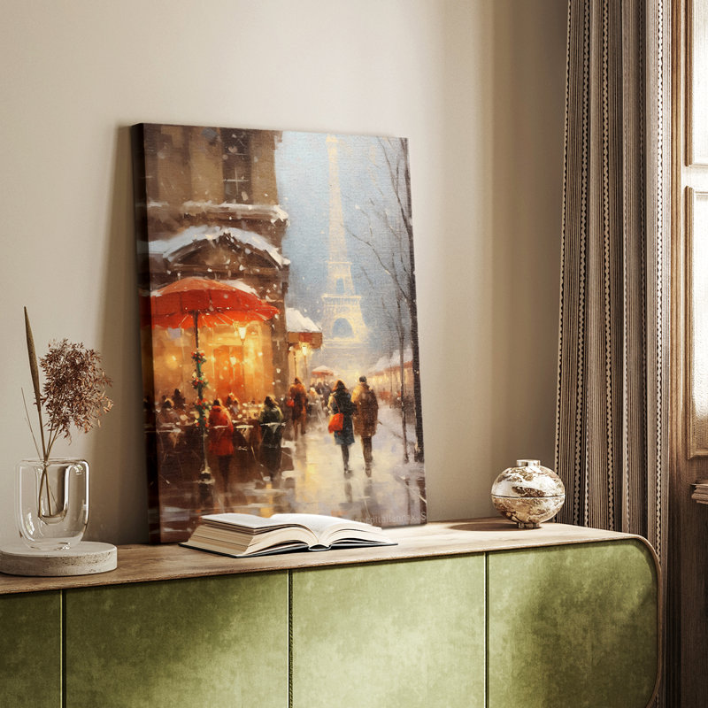 Art des Fêtes de Noël DCCxxix - galerie sur mesure Cavas, H 18 po x l 12 po