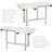 Padded ADA Bariatric Transfer Bench Seat with Legs-86645124