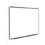 Ghent Magnetic Porcelain Whiteboard with DecoAurora Aluminum Frame-11139042-11139031