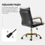 Gedrie Modern Faux Leather Swivel Office Chair-2016394846-2056179910