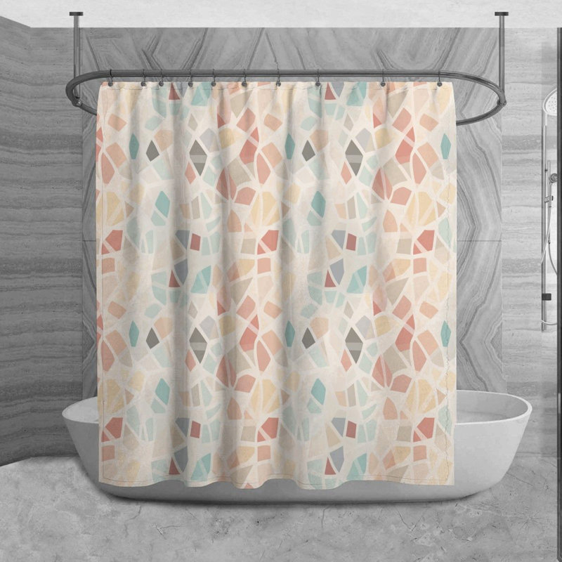 Rideau de douche Artesian, H 73 po x l 70 po