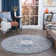Tapis oriental gris Elisabeth-Anne