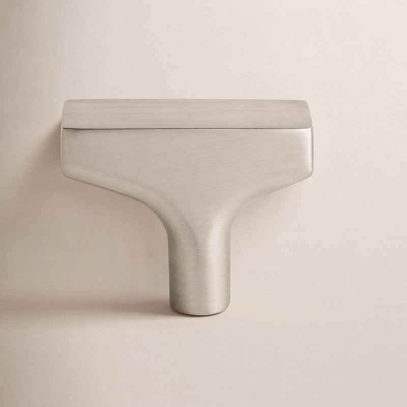 Riverside 2" Length Bar Knob, Brushed Satin Nickel