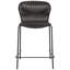 De 2 tabourets de comptoir en faux métal brun - chaises de bar Coastal