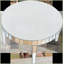 Round Starburst Mirror Coffee Table for Living Room - Space-Saving, Easy Clean, Sturdy Wood Frame