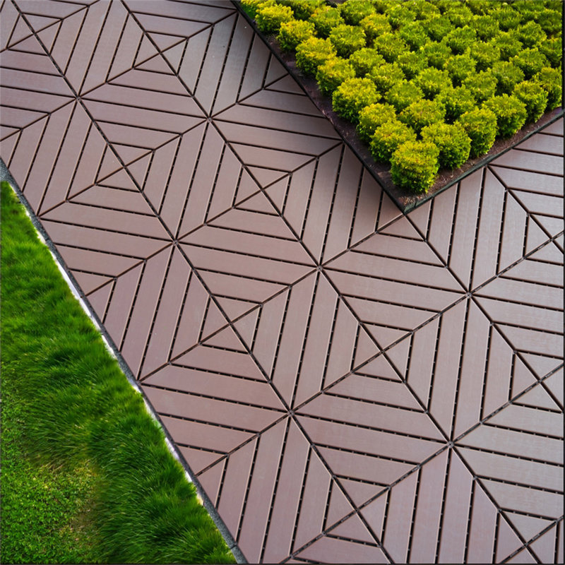 44 Pack Plastic Interlocking Deck Tiles