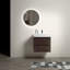 Ensemble de meuble-lavabo mural simple 24 po avec comptoir, sans drain et robinet Shawan-847753369-847753368