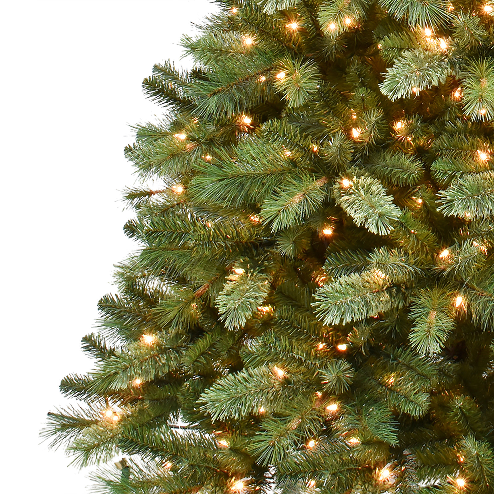 90' Lighted Artificial Pine Christmas Tree