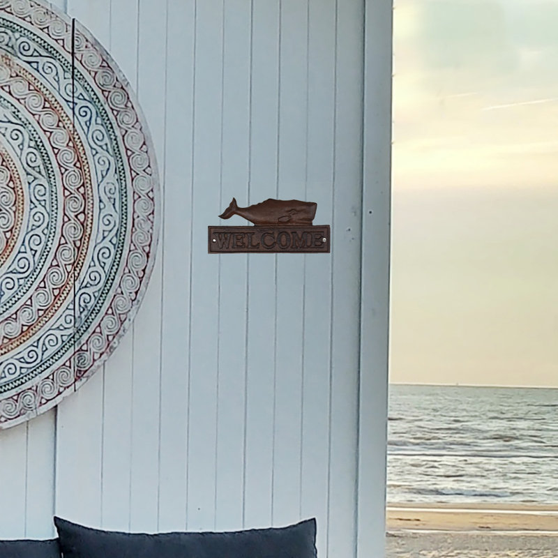 Cast Iron To the Beach Sign Cast Iron To the Beach Sign