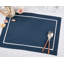 Napperons Ulibarri Classic avec bordure (ensemble de 4) 19B-88308104